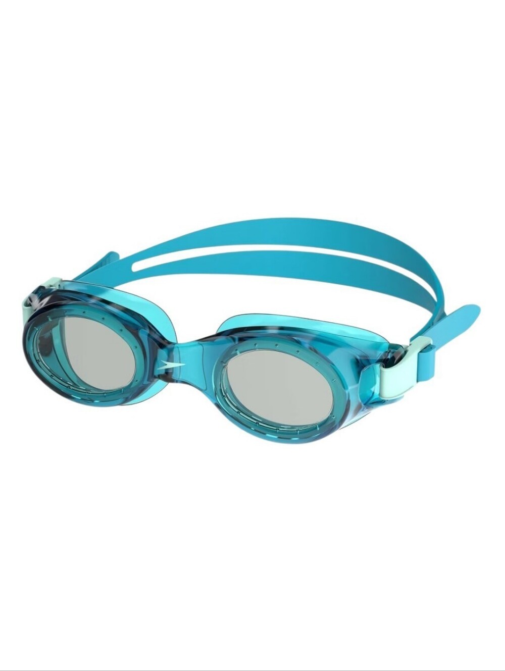NEW Speedo Adult Boomerang Goggles Teal Blue